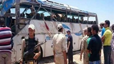 حماس تدين حادث دير الأنبا صموئيل الإرهابي