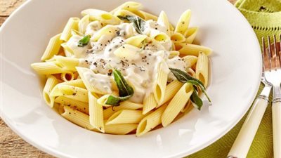 طريقة عمل باستا بالصوص الأبيض