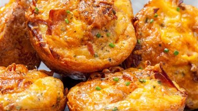 طريقة عمل كب كيك البطاطس