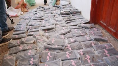 ضبط كميات ضخمة من المتفجرات والمخدرات للحوثيين في مأرب باليمن