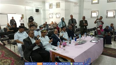 مدير أمن السويس والقيادات الأمنية في زيارة لمدرسة النور للمكفوفين (صور)