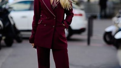 البدلة.. صيحة راقية تفضلين ارتدائها في الخريف (صور)