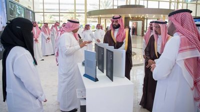 واس - السعودية | ولي العهد يضع حجر الأساس لإنشاء أول مفاعل أبحاث نووي في المملكة