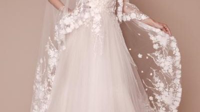 اختاري الطرحة الطويلة يوم الزفاف لإطلالة ملكية جذابة (صور)