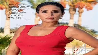 هند صبري على غلاف مجلة باري ماتش العالمية 