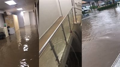 صدى- السعودية | الأمطار تجتاح مدينة الملك سعود الطبية بالرياض (فيديو)