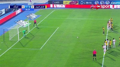 جنش يتألق ويتصدى لركلة جزاء أمام الإنتاج الحربي (فيديو)