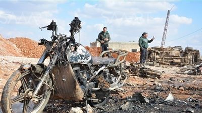 مقتل 3 بانفجار درّاجة في عفرين