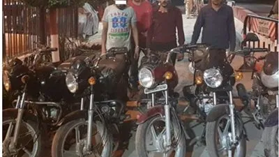 ضبط عاطلين كونا مع هارب تشكيلا عصابيا لسرقة السيارات والموتوسيكلات بالقليوبية