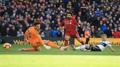 اتهام ليفربول ومحمد صلاح بسرقة هدف غير صحيح في فولهام