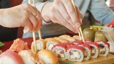 اتيكيت تناول السوشي
