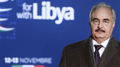 حفتر: أنا في باليرمو لغرض آخر ولا علاقة لي بالمؤتمر