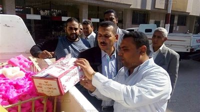 ضبط نصف طن حلوى غير مطابقة للمواصفات الصحية وغير صالحة للاستهلاك الآدمي بسوهاج