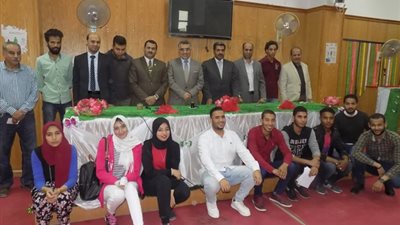 انتخاب رئيس الإتحاد ومساعده على مستوى الكليات بجامعة الفيوم