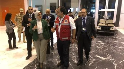 وزيرة الصحة تتفقد خطة التأمين الطبي لمؤتمر التنوع البيولوجي