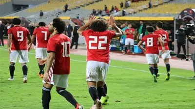 محمود فايز يهنئ منتخب مصر بالفوز على تونس (صورة)