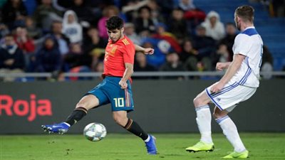 أهداف المباراة الودية - أسبانيا 1 × 0 البوسنة والهرسك 
