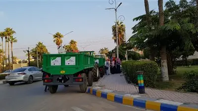 تسليم معدات باستثمارات ١.٤ مليون جنيه لمحافظة الغربية لرفع كفاءة منظومة النظافة