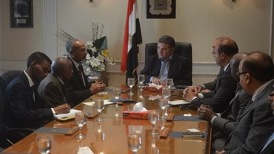 وزير قطاع الأعمال يبحث مع سفير تشاد التعاون المشترك في صناعة الدواء