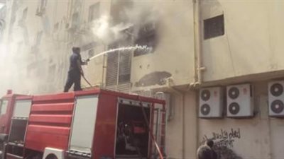  الدفع بـ3 سيارات إطفاء للسيطرة على حريق شب داخل شقة بالساحل