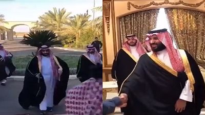  صدى - السعودية| سمو ولي العهد يزور شيخ قبيلة بني عطية في تبوك (فيديو)
