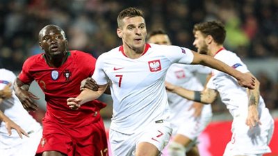 التعادل الإيجابي يحسم مباراة البرتغال وبولندا