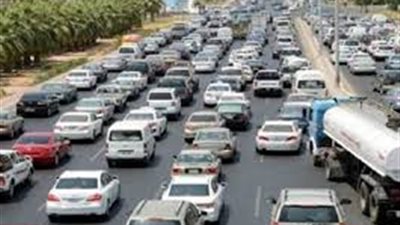 عودة حركة السير بطريق القاهرة-الإسكندرية الزراعي لطبيعتها بعد حادث انقلاب ميكروباص