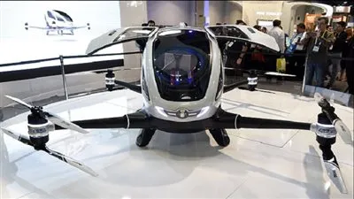 أول رحلة بالتاكسي الطائر في الأردن (فيديو)