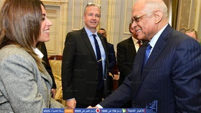 علي عبد العال يلتقي نائب رئيس برلمان المجر (صور) 