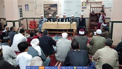 الأوقاف تحتفل بمولد النبي بأمسية دينية كبرى بمسجد عمر بن الخطاب بوردان