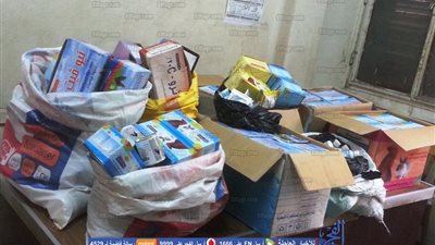 التحفظ على 3275 عبوة أدوية بيطرية محظور تداولها بالشرقية (صور)
