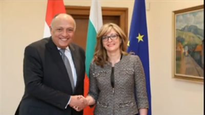 وزير الخارجية: توقيع اتفاق إنشاء اللجنة المشتركة مع بلغاريا يرسي دعائم التعاون