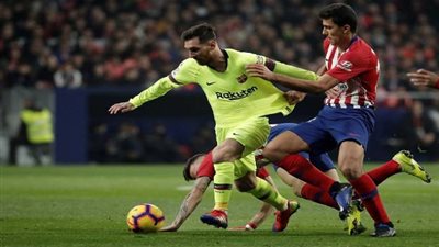 أهداف مباراة - أتلتيكو مدريد 1 × 1 برشلونة | تعليق عصام الشوالي