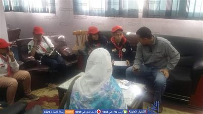 طلاب مدرسة الرافعي بشرق شبرا الخيمة يستعرضون دور الحي في خدمة المواطنين (صور)