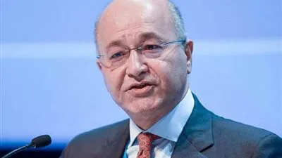 رئيس العراق يتلقى رسالة مواساة وتضامن من العاهل الأردني