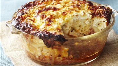 طريقة عمل مكرونة باللحم المفروم