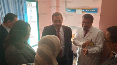 مساعد وزير الصحة يتفقد مستشفيات دمياط 