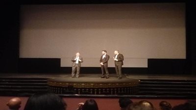 حفظي وداوود وكريم قاسم في عرض 