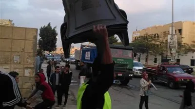 إزالة الإشغالات بـ10 مناطق في الجيزة