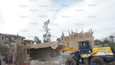 إزالة تعديات على 67 فدانا من الأراضي الزراعية في الدقهلية