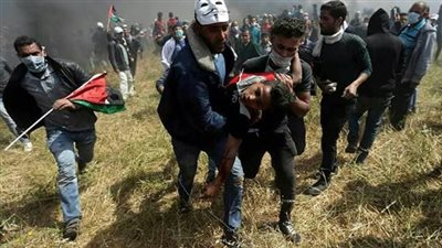 غزة: ارتفاع أعداد المصابين برصاص الاحتلال الإسرائيلي إلى 41 فلسطينيا