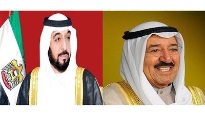 أمير الكويت يهنئ رئيس الإمارات باليوم الوطني 47