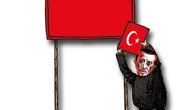 قرارات أردوغان (كاريكاتير)
