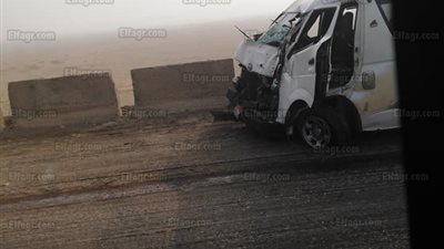 الصور الأولى لحادث تصادم بني سويف ومصرع وإصابة 30 شخصا
