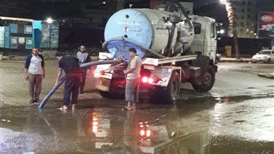 الأمطار في بني سويف.. شلل في الشوارع وانقطاع الكهرباء عن 14 قرية (صور)