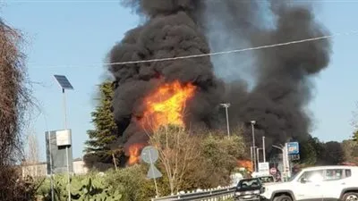 قتلى وجرحى إثر انفجار انفجار محطة وقود في بريطانيا