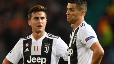 رونالدو وديبالا يقودا هجوم يوفنتوس أمام إنتر ميلان