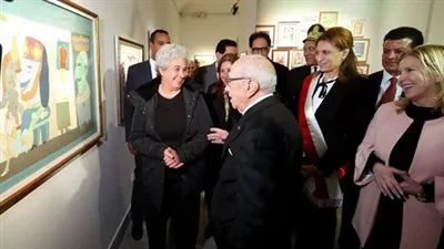 رئيس الجمهورية يفتتح معرض الفنان التشكيلي التونسي المرحوم عبد العزيز القرجي