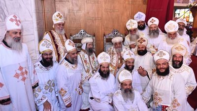 البابا تواضروس يدشن ٦ مذابح بدير الأنبا برسوم بالمعصرة (صور)