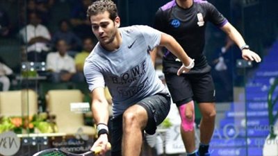 كريم عبد الجواد يضرب موعدا في نهائي بطولة بلاك بول سي آي بي للإسكواش  مع علي فرج